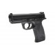 Страйкбольный пистолет Smith&Wesson M&P 9, CO2, Blow Back, Metall (KWC)